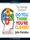 Do You Think You're Clever? (MP3): The Oxbridge Questions